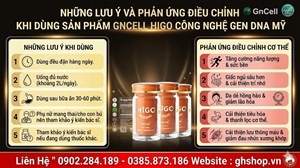 Giá Bán Sản Phẩm GNCELL Higo Công Năng Tác Dụng Và Cách Dùng